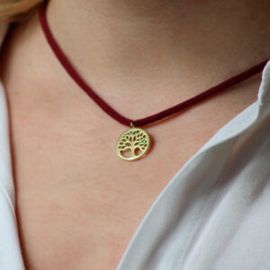 COLLAR ÁRBOL DE LA VIDA DORADO