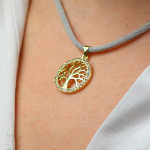 COLLAR ÁRBOL DE LA VIDA BRILLANTE