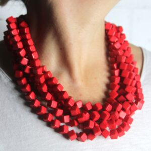 COLLAR CUBOS DE COLORES
