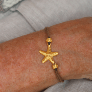 PULSERA ESTRELLA MARINA HILO MILANO